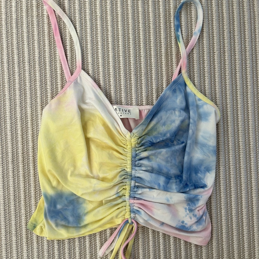 Tie dye crop top